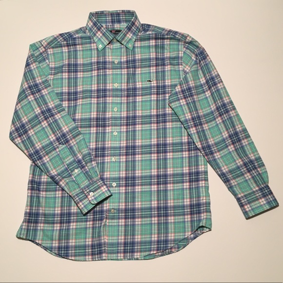 Vineyard Vines Other - Vineyard Vines Classic Fit Tucker Shirt Teal Blue